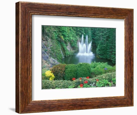 Butchart Gardens, Saanich, Vancouver Island, British Columbia-Rob Tilley-Framed Photographic Print