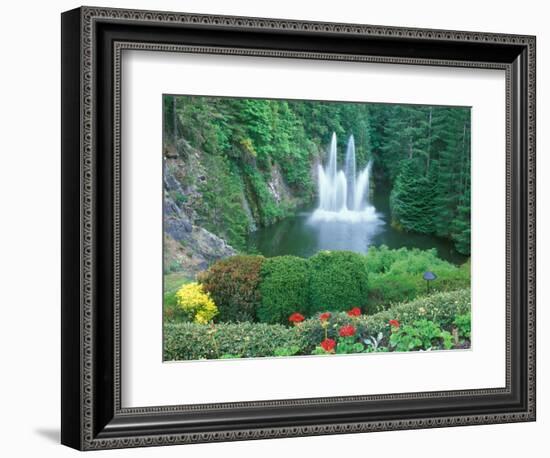 Butchart Gardens, Saanich, Vancouver Island, British Columbia-Rob Tilley-Framed Photographic Print