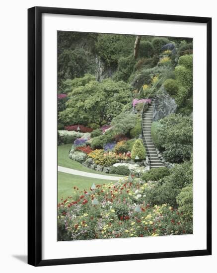 Butchart Gardens, Victoria, British Columbia, Canada-null-Framed Photographic Print