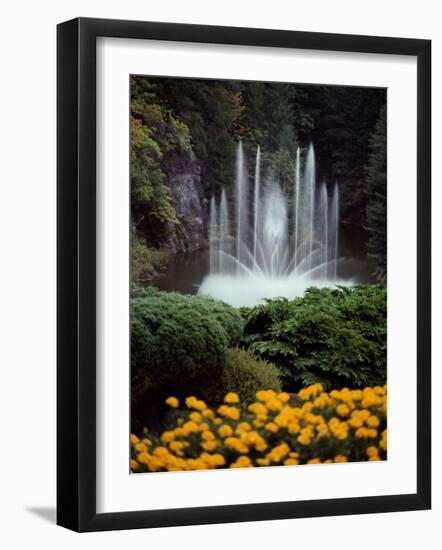 Butchart Gardens, Victoria, British Columbia, Canada-null-Framed Photographic Print