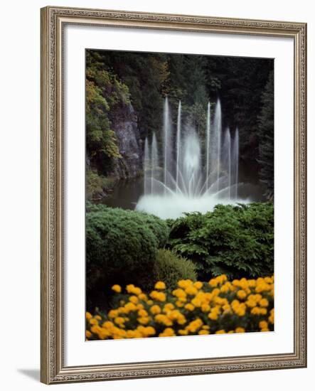 Butchart Gardens, Victoria, British Columbia, Canada-null-Framed Photographic Print