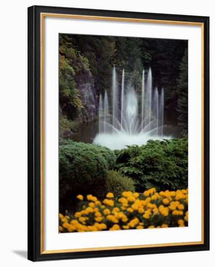 Butchart Gardens, Victoria, British Columbia, Canada-null-Framed Photographic Print