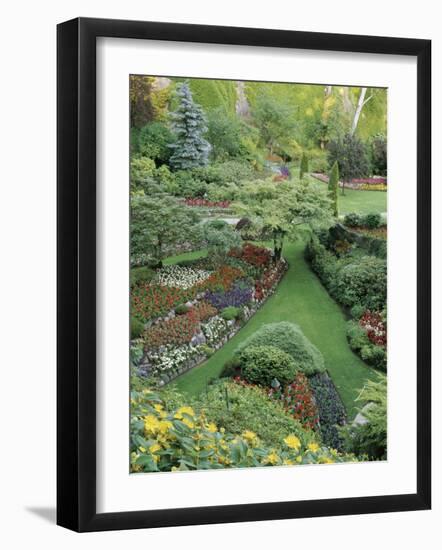 Butchart Gardens, Victoria, Canada-null-Framed Photographic Print