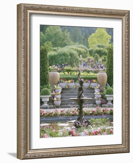 Butchart Gardens, Victoria, Canada-null-Framed Photographic Print