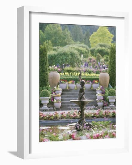 Butchart Gardens, Victoria, Canada-null-Framed Photographic Print