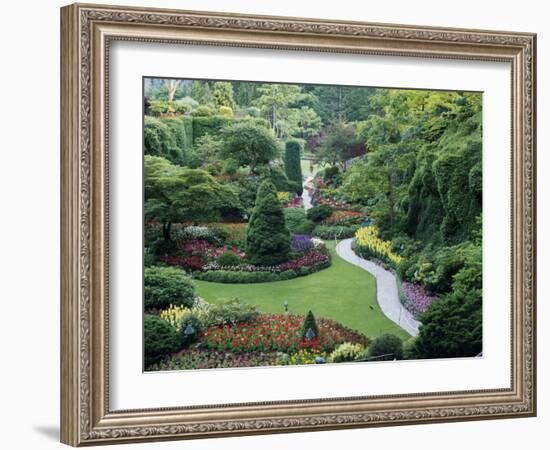 Butchart Gardens, Victoria, Canada-null-Framed Photographic Print