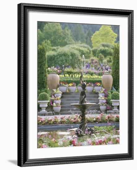 Butchart Gardens, Victoria, Canada-null-Framed Photographic Print