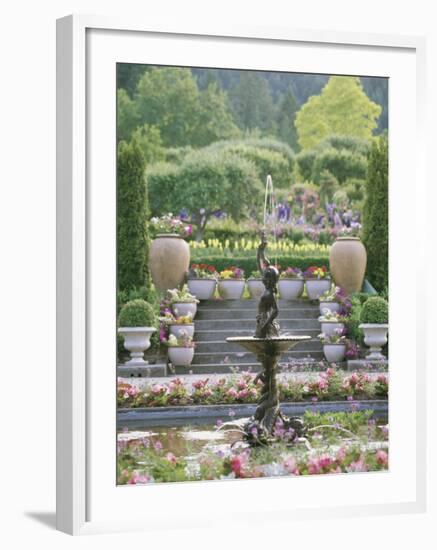 Butchart Gardens, Victoria, Canada-null-Framed Photographic Print