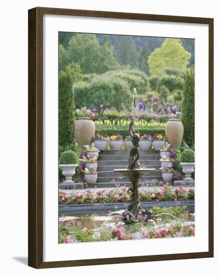 Butchart Gardens, Victoria, Canada-null-Framed Photographic Print