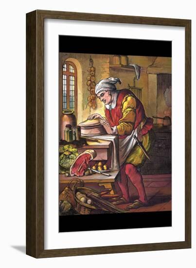 Butcher, Baker, Candlestick Maker-null-Framed Premium Giclee Print