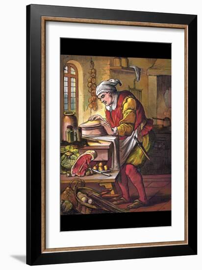 Butcher, Baker, Candlestick Maker-null-Framed Premium Giclee Print