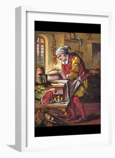 Butcher, Baker, Candlestick Maker-null-Framed Premium Giclee Print