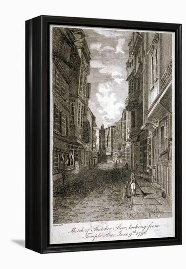 Butcher Row, Westminster, London, 1796-Edward Dayes-Framed Premier Image Canvas