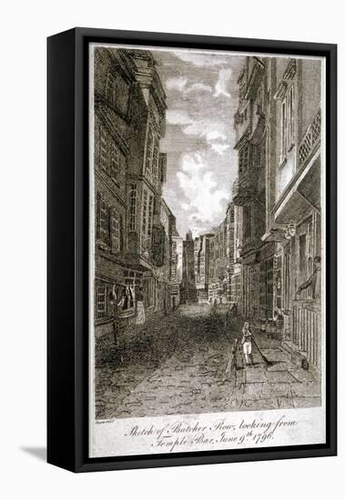 Butcher Row, Westminster, London, 1796-Edward Dayes-Framed Premier Image Canvas