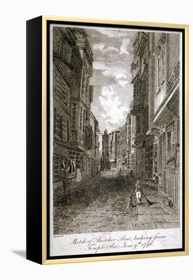 Butcher Row, Westminster, London, 1796-Edward Dayes-Framed Premier Image Canvas