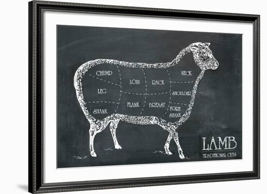 Butcher's Guide I-The Vintage Collection-Framed Giclee Print