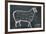 Butcher's Guide I-The Vintage Collection-Framed Giclee Print