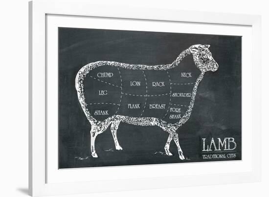 Butcher's Guide I-The Vintage Collection-Framed Giclee Print