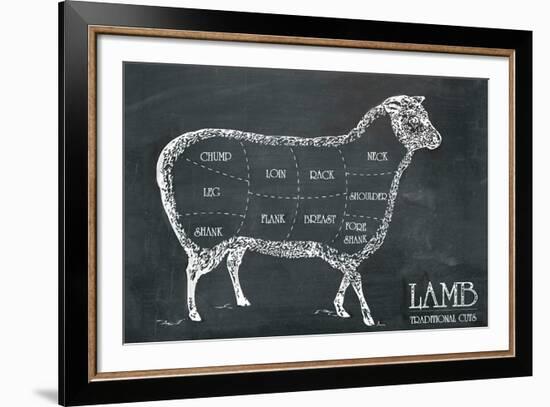 Butcher's Guide I-The Vintage Collection-Framed Giclee Print