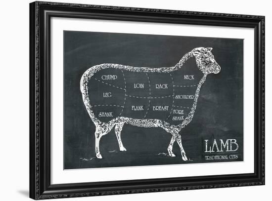 Butcher's Guide I-The Vintage Collection-Framed Giclee Print