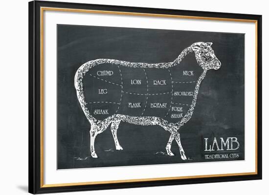 Butcher's Guide I-The Vintage Collection-Framed Giclee Print