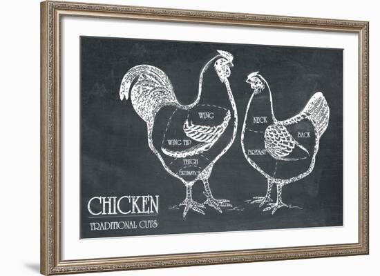 Butcher's Guide II-The Vintage Collection-Framed Giclee Print