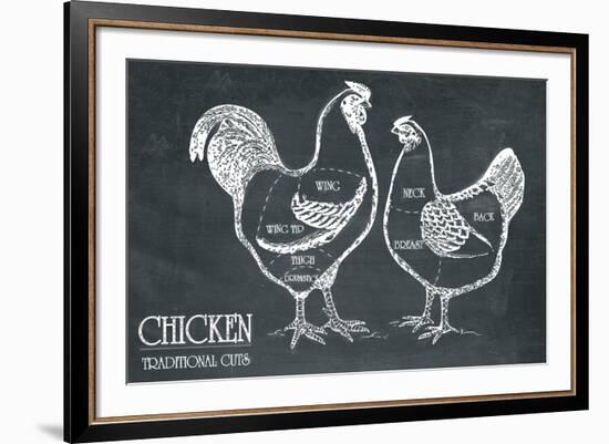 Butcher's Guide II-The Vintage Collection-Framed Giclee Print