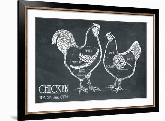 Butcher's Guide II-The Vintage Collection-Framed Giclee Print