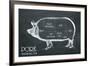 Butcher's Guide IV-The Vintage Collection-Framed Giclee Print