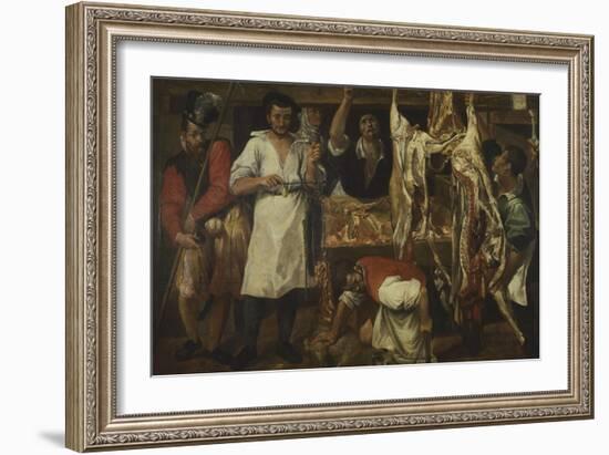 Butcher's Shop-Annibale Carracci-Framed Giclee Print