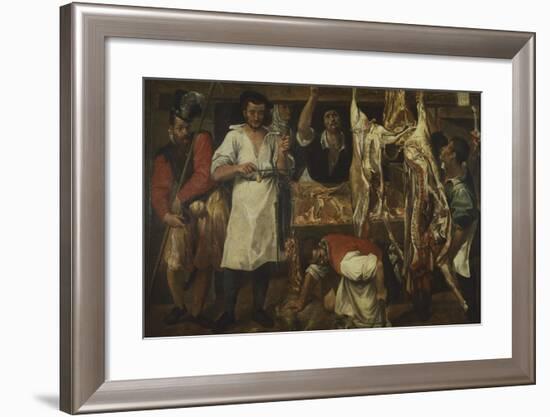 Butcher's Shop-Annibale Carracci-Framed Giclee Print