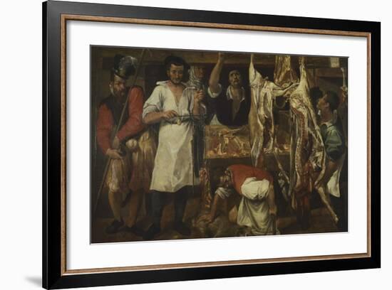 Butcher's Shop-Annibale Carracci-Framed Giclee Print