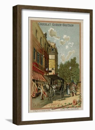 Butcher's Wagon-null-Framed Giclee Print