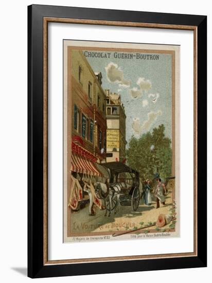 Butcher's Wagon-null-Framed Giclee Print