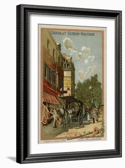 Butcher's Wagon-null-Framed Giclee Print