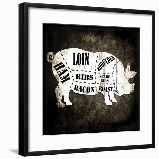 Butcher Shop I-LightBoxJournal-Framed Giclee Print