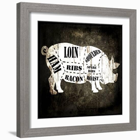 Butcher Shop I-LightBoxJournal-Framed Premium Giclee Print