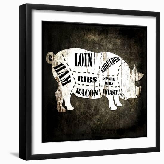 Butcher Shop I-LightBoxJournal-Framed Premium Giclee Print