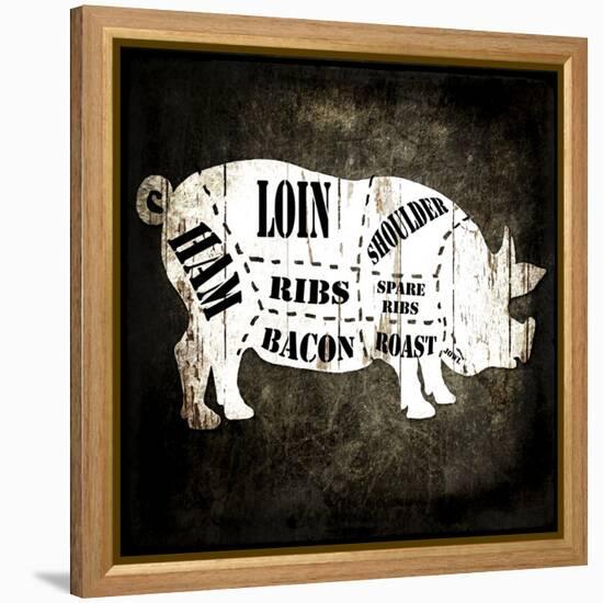 Butcher Shop I-LightBoxJournal-Framed Premier Image Canvas