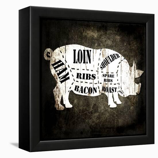 Butcher Shop I-LightBoxJournal-Framed Premier Image Canvas