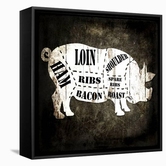 Butcher Shop I-LightBoxJournal-Framed Premier Image Canvas