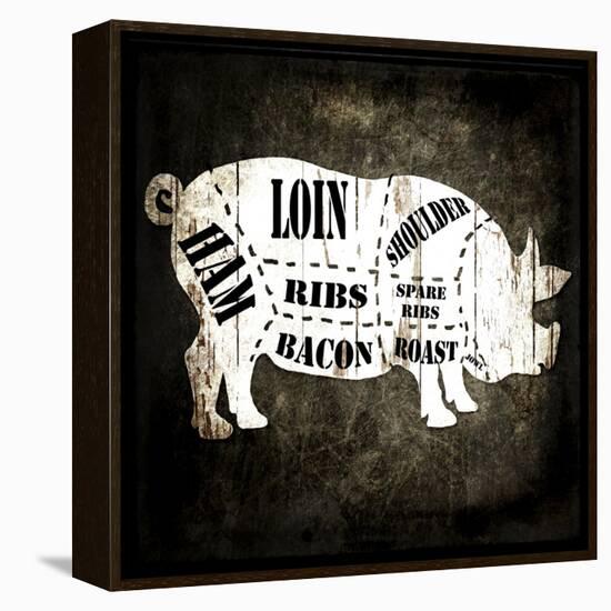 Butcher Shop I-LightBoxJournal-Framed Premier Image Canvas