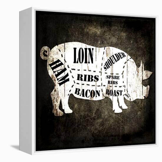 Butcher Shop I-LightBoxJournal-Framed Premier Image Canvas