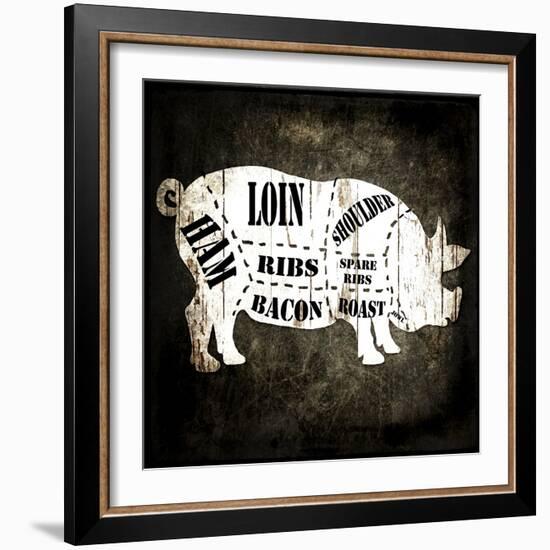 Butcher Shop I-LightBoxJournal-Framed Giclee Print