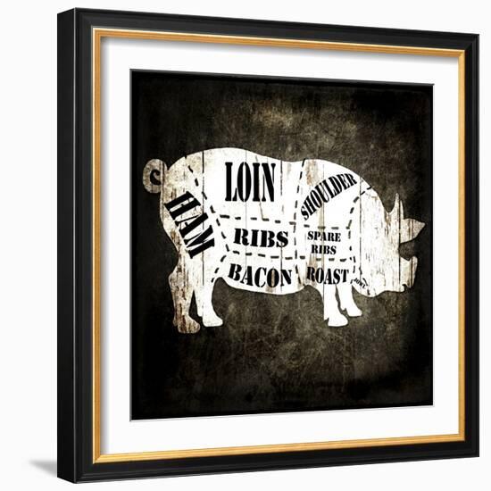 Butcher Shop I-LightBoxJournal-Framed Giclee Print