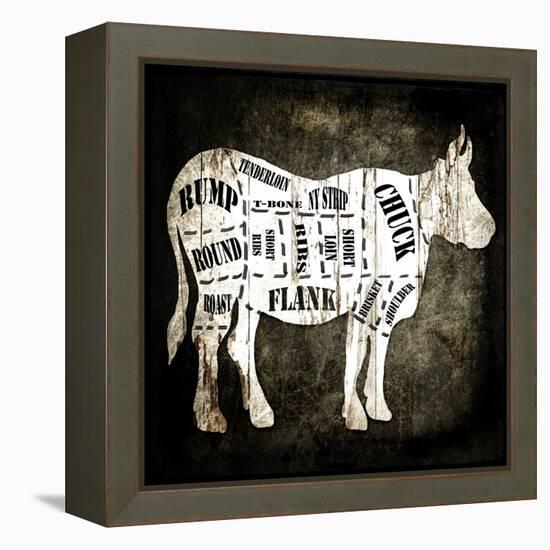 Butcher Shop II-LightBoxJournal-Framed Premier Image Canvas