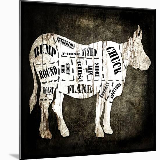 Butcher Shop II-LightBoxJournal-Mounted Giclee Print