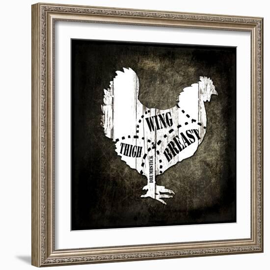 Butcher Shop III-LightBoxJournal-Framed Giclee Print