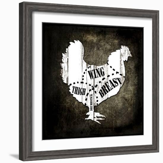 Butcher Shop III-LightBoxJournal-Framed Giclee Print