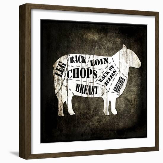 Butcher Shop IV-LightBoxJournal-Framed Giclee Print